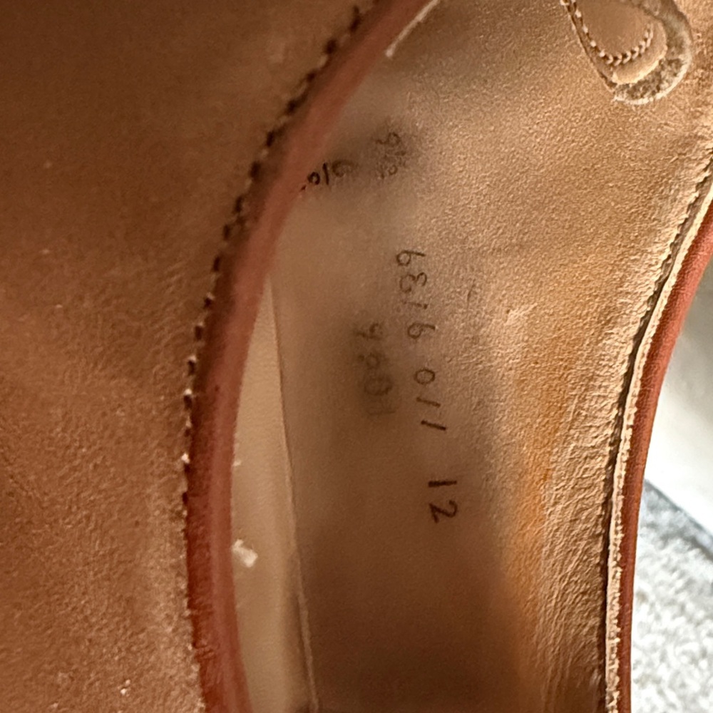 Alden Brown Leather Derby Shoes - Picture 2 of 3